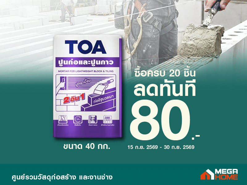 ปูนกาว TOA